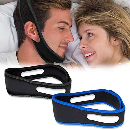 Adjustable Anti-Snoring Chin Strap (2-pack)